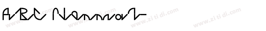 ABC Nonmal字体转换